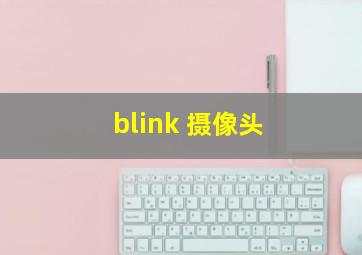 blink 摄像头